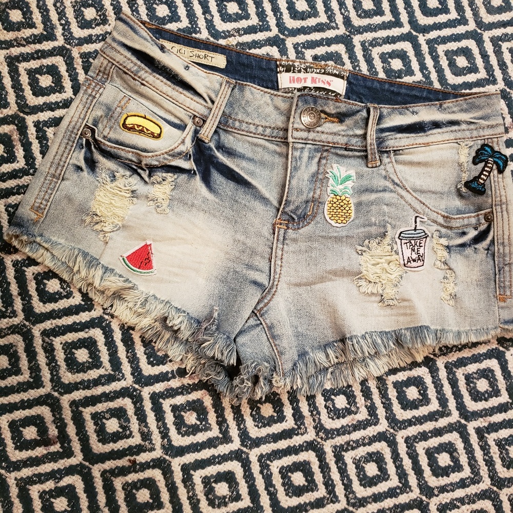 jean shorts